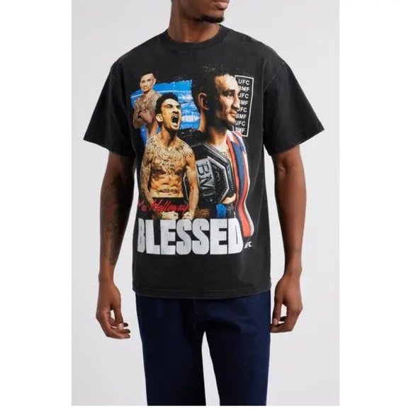 UFC Max Holloway blessed shirt - Picture 1 of 7